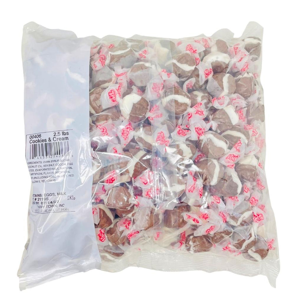 Salt Water Taffy Cookies & Cream - 2.5lb
