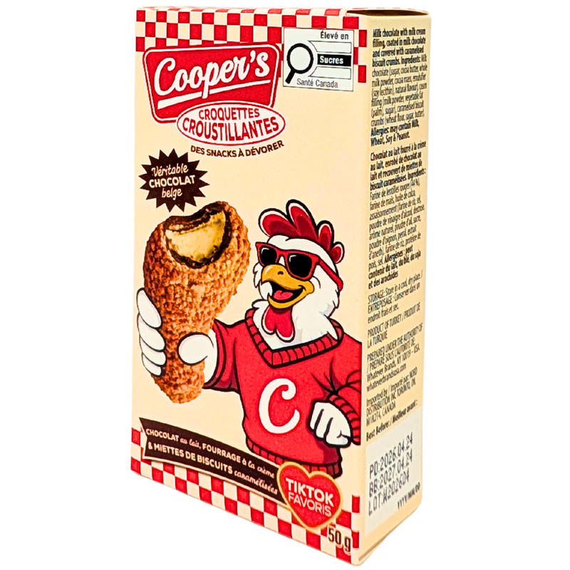 Cooper's Crunchy Drumsticks Chocolate - 50g