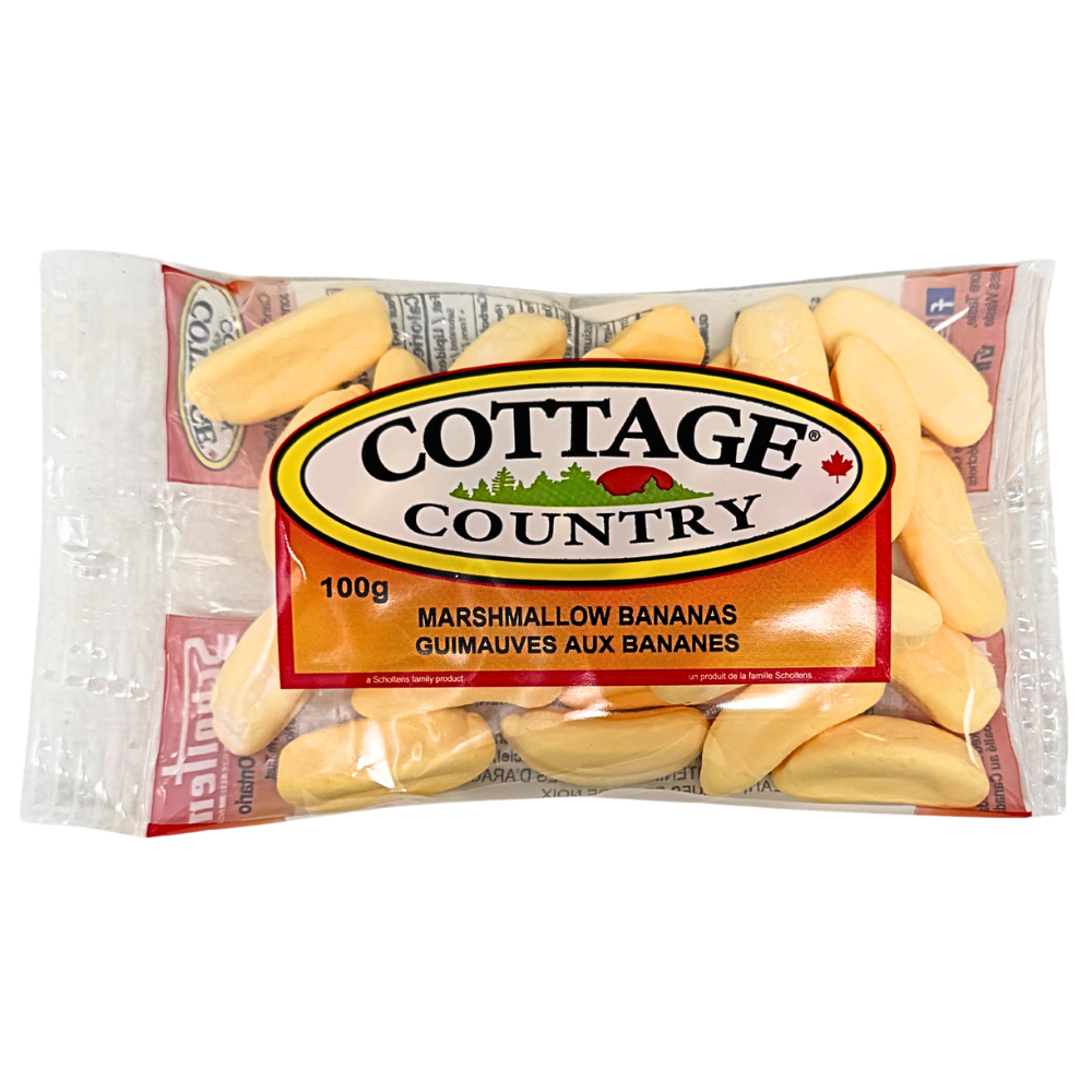 Cottage Country Marshmallow Bananas - 100g