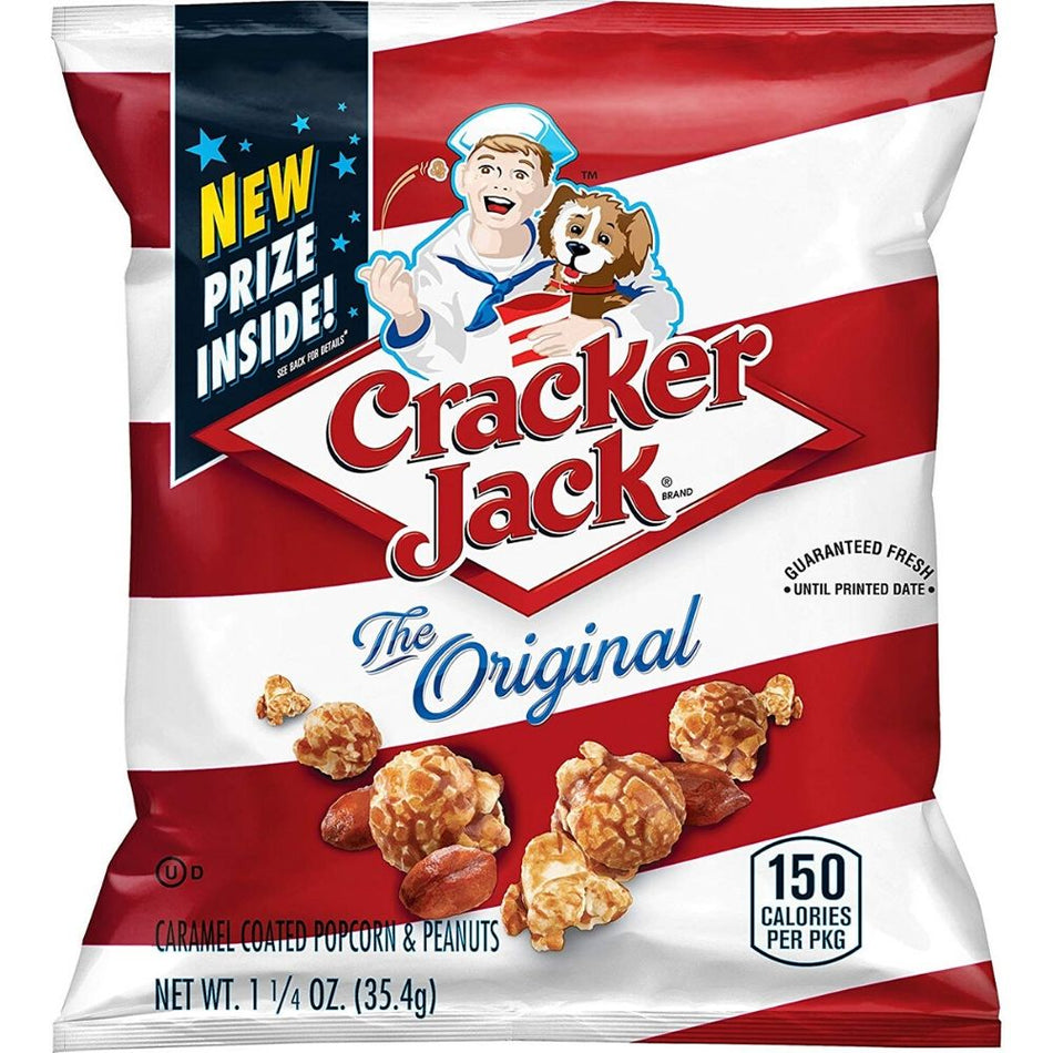 Cracker Jack Bag - 1.25oz-Cracker-Jack Cracker Jack popcorn