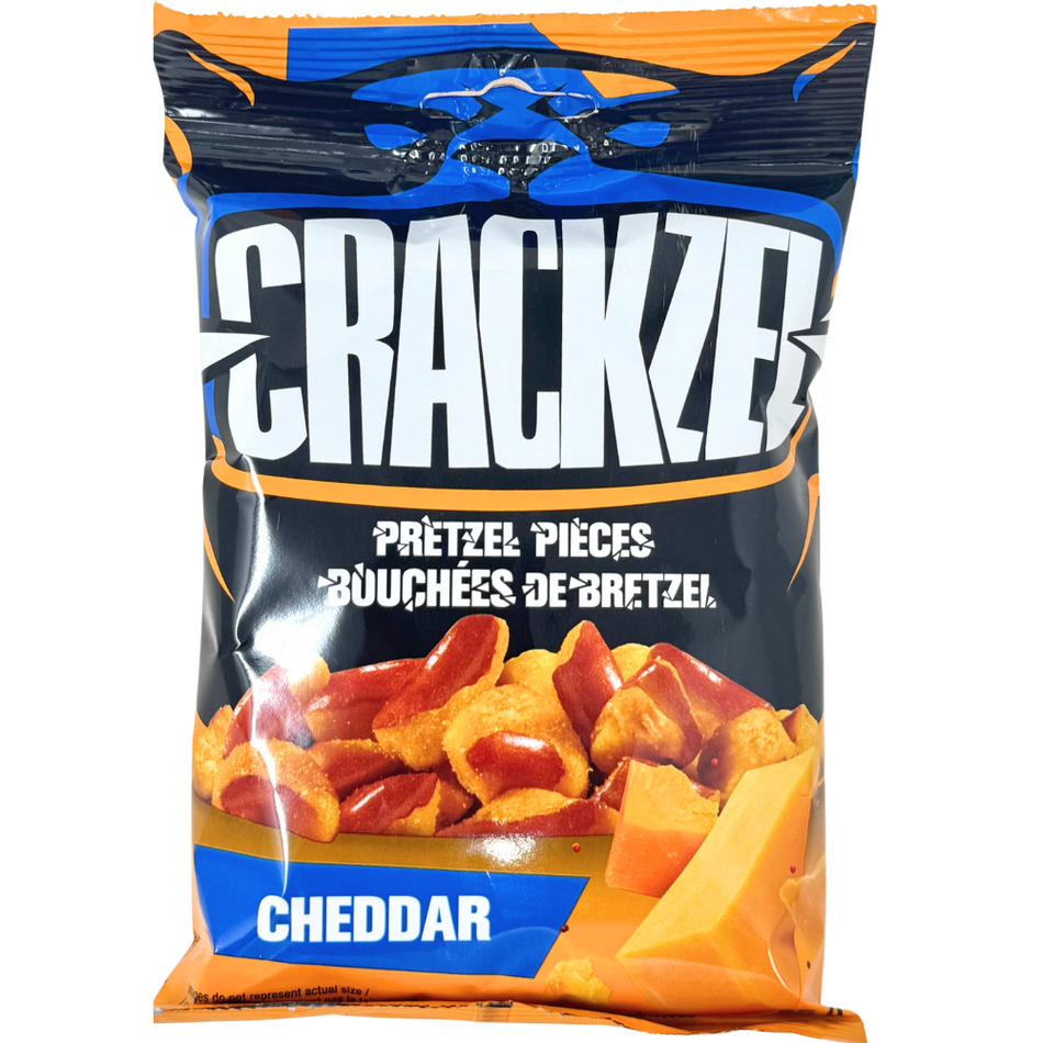 Crackzel Cheddar Pretzel Pieces - 85g
