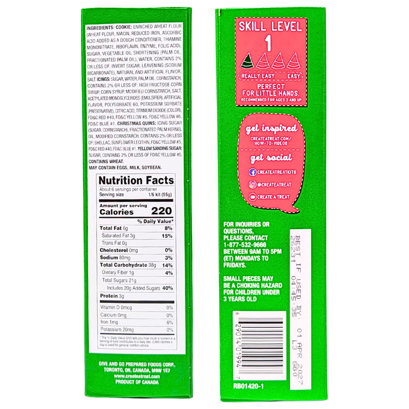 Create-A-Treat Buddy the Elf Cookie Kit - 11.6oz
