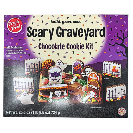 Create-A-Treat Build Your Own Chocolate Scary Graveyard - 25.5oz