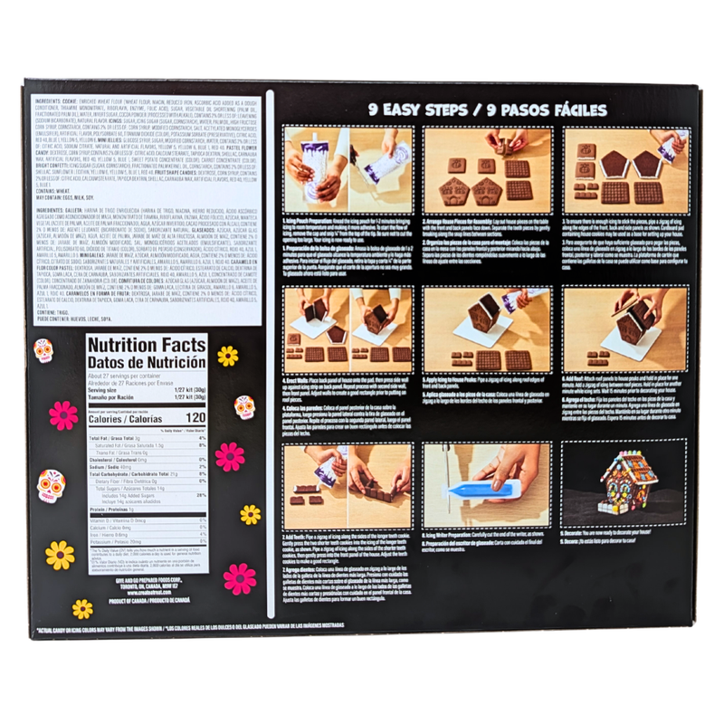 Create-A-Treat Day of the Dead Chocolate House - 23.2oz