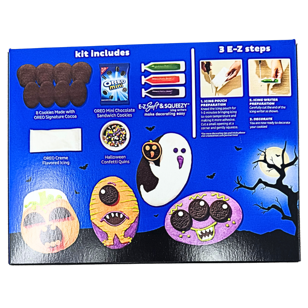 Create-A-Treat Oreo Halloween Cookie Kit - 11.4oz