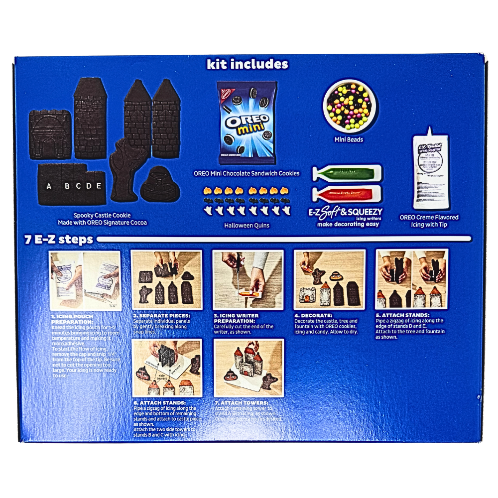 Create-A-Treat Oreo Spooky Castle Cookie Kit - 22.9oz