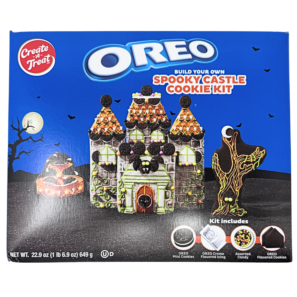 Create-A-Treat Oreo Spooky Castle Cookie Kit - 22.9oz