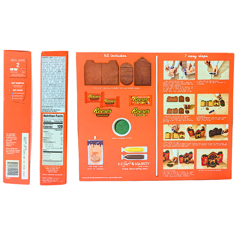 Create-A-Treat Reese's Monster Lair Cookie Kit - 19oz