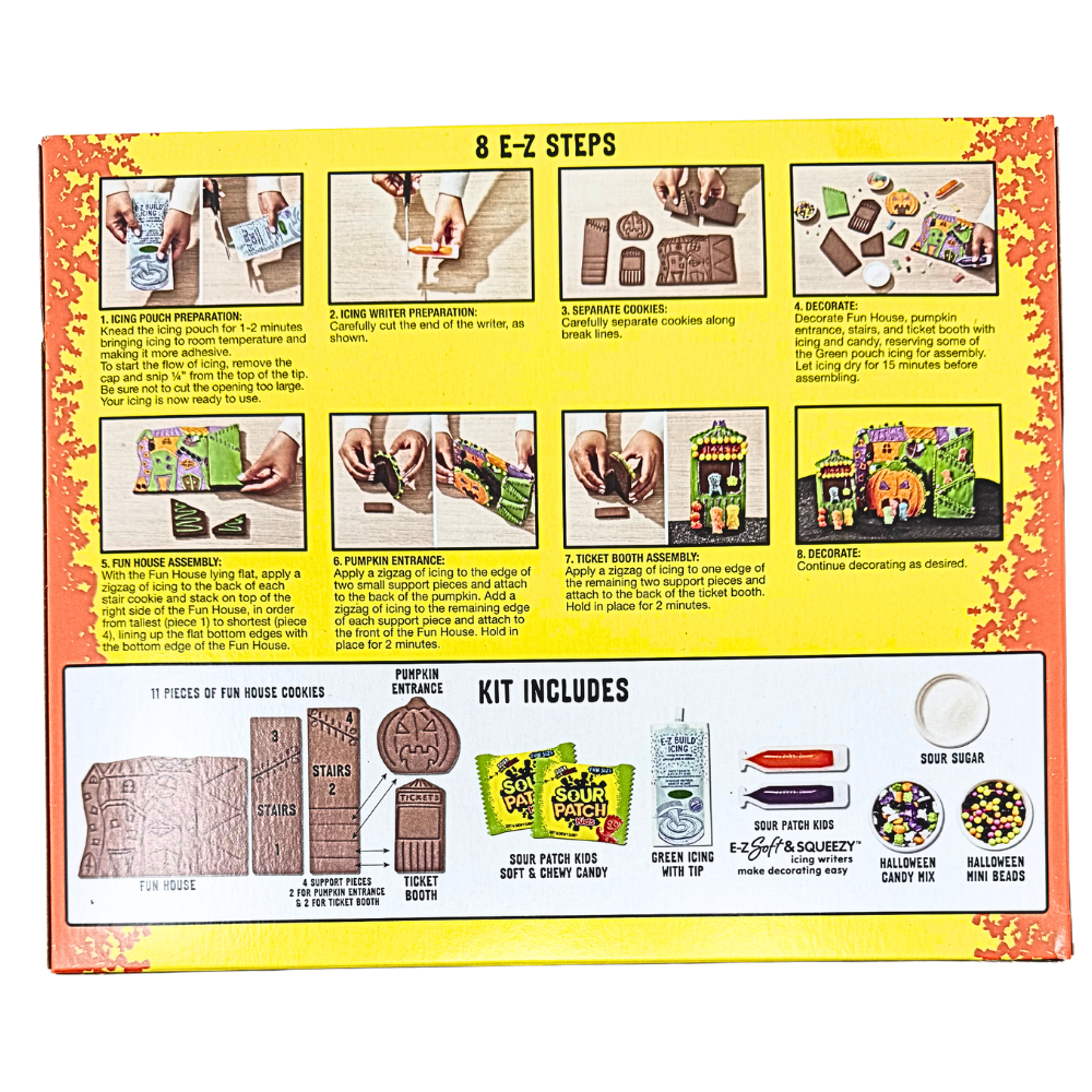 Create-A-Treat Sour Patch Kids Fun House Cookie Kit - 24.5oz