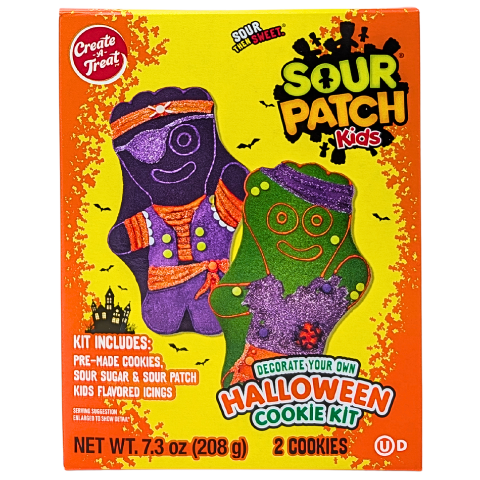 Create-A-Treat Sour Patch Kids Halloween Cookie Kit - 7.3oz