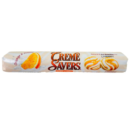 Creme Saver Rolls Orange & Creme, orange creme saver, creme savers, creme saver, retro candy, classic candy, nostalgic candy