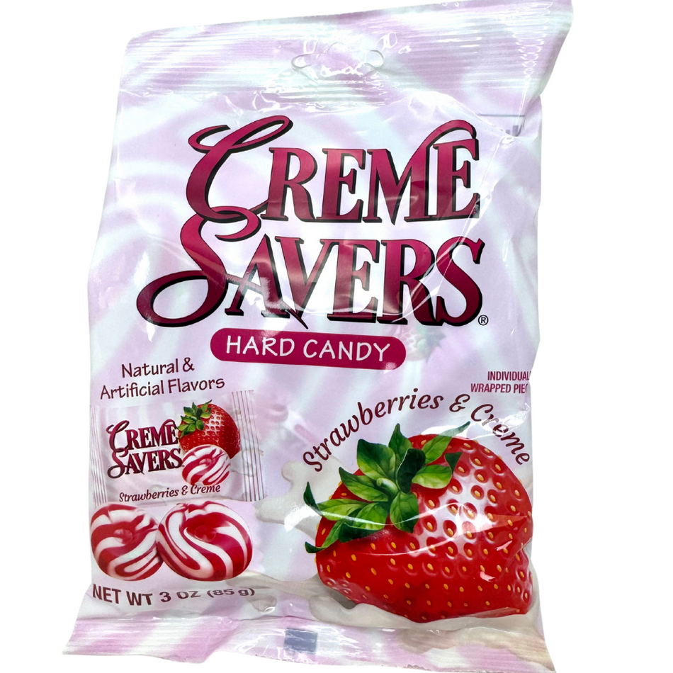 Creme Savers Strawberries & Creme - 3oz