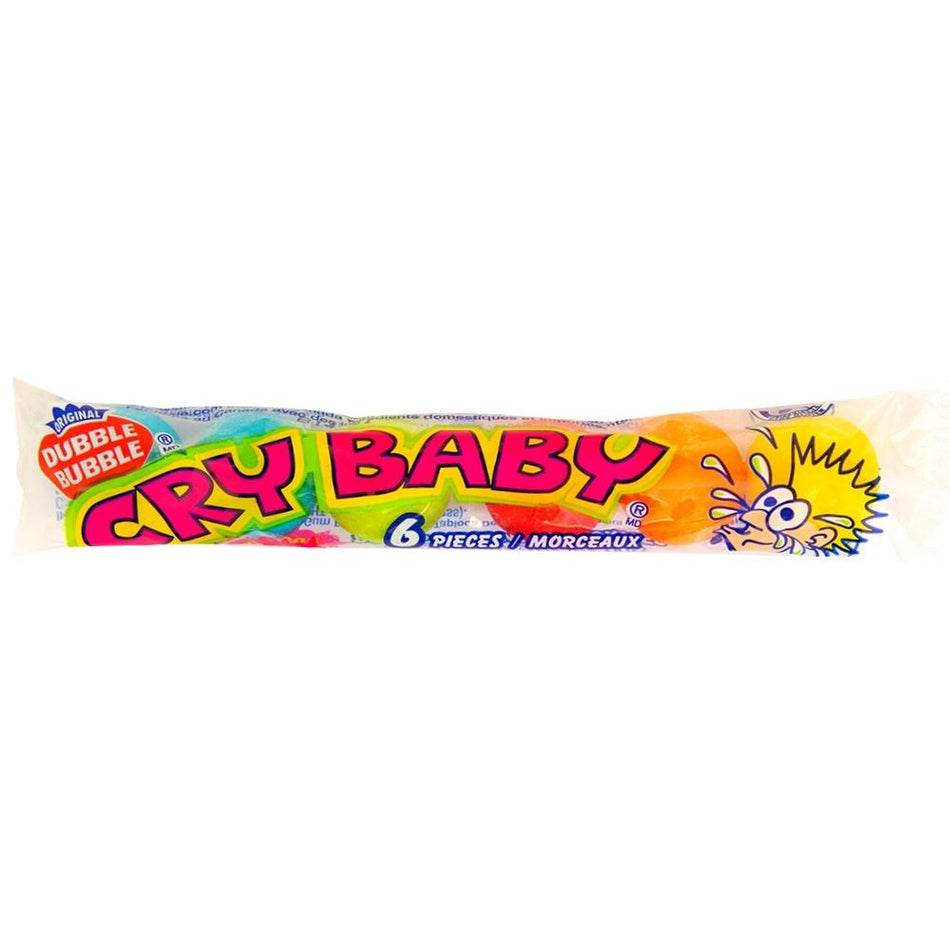 Cry Baby Sour Gumballs 6 PC Tube - 66g