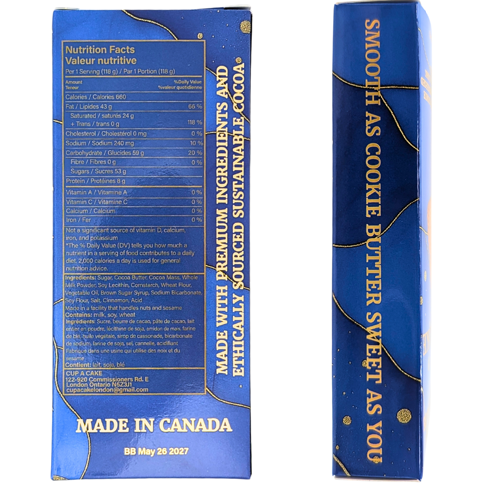 Cup A Cake Cookie Butter Dubai Chocolate - 118g