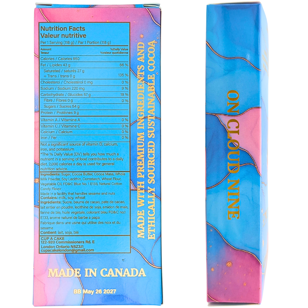 Cup A Cake Cotton Candy Dubai Chocolate - 118g