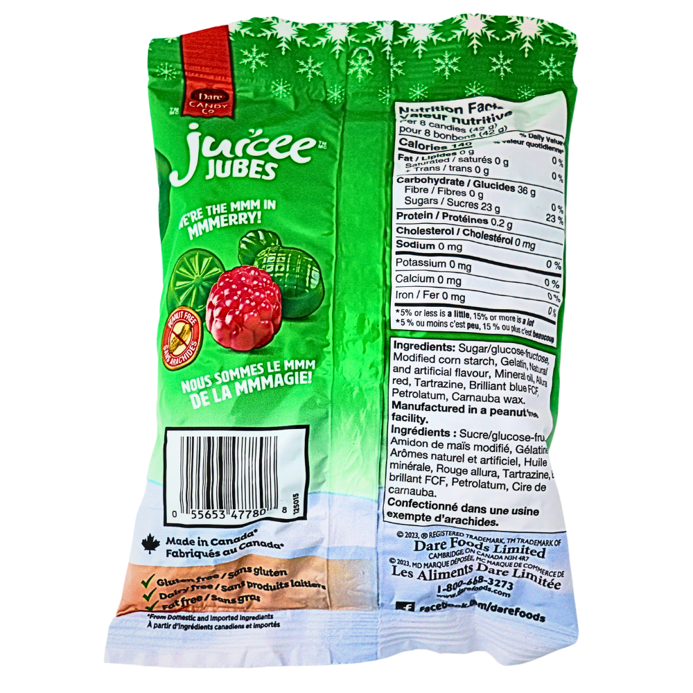 Dare Juicee Jubes - 225g