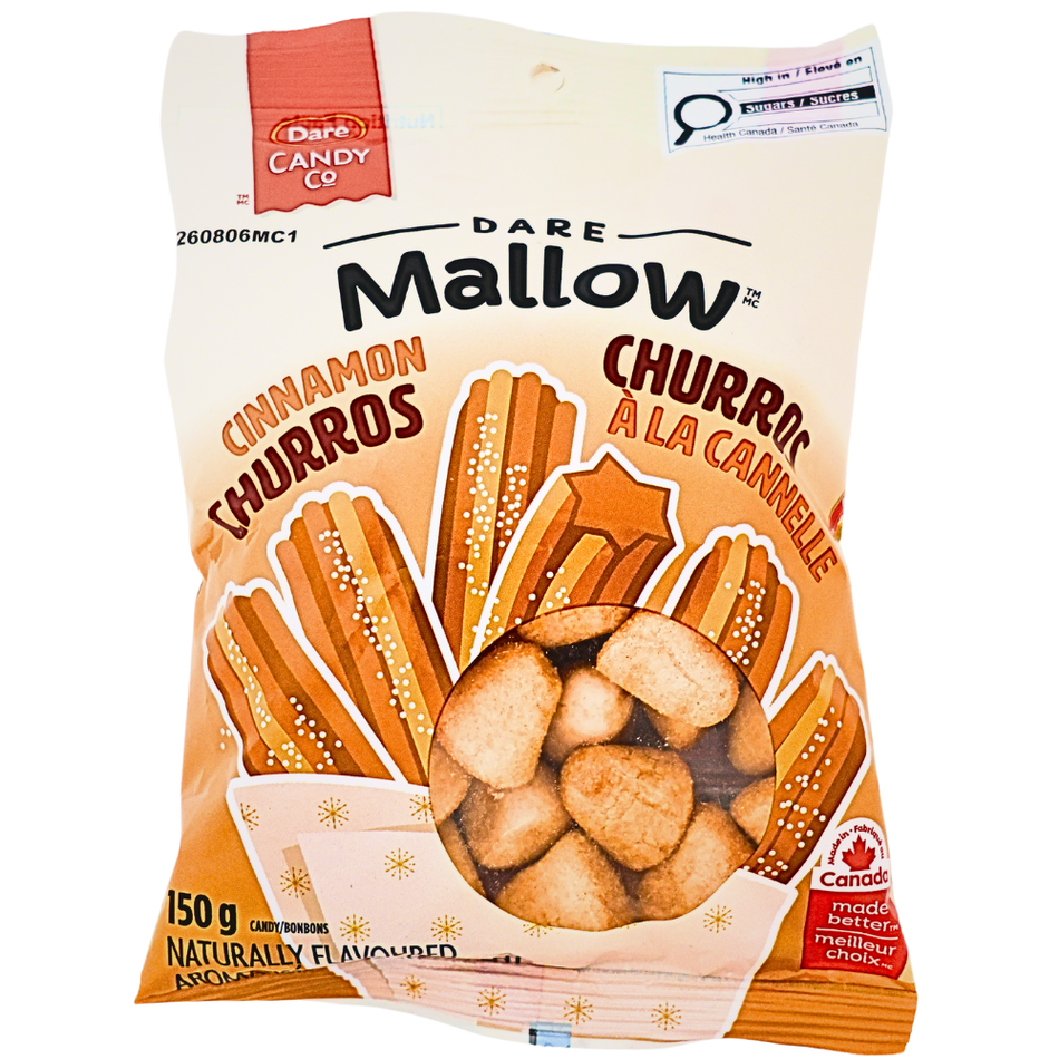 Dare Mallow Cinnamon Churros - 150g