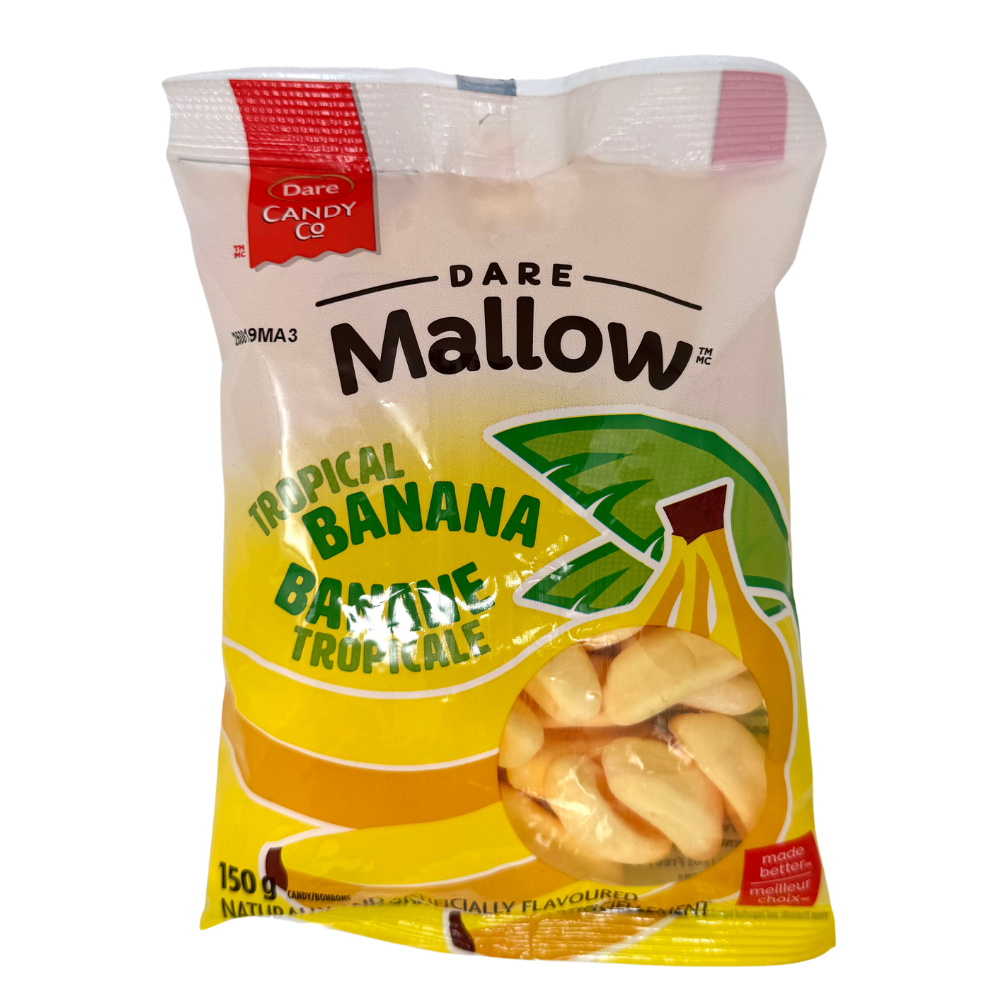 Dare Real Mallow Tropical Banana Marshmallow Candy - 150g