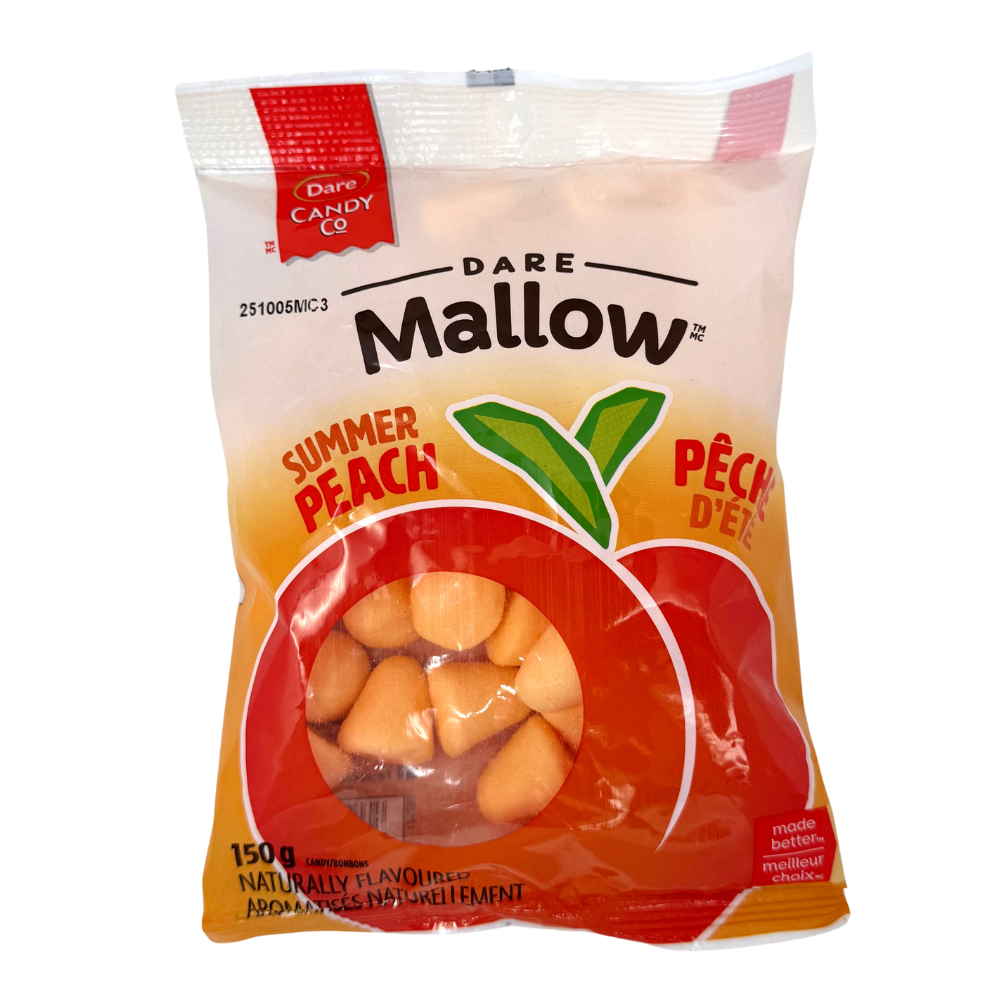 Dare Real Mallow Summer Peach Marshmallow Candy  - 150g