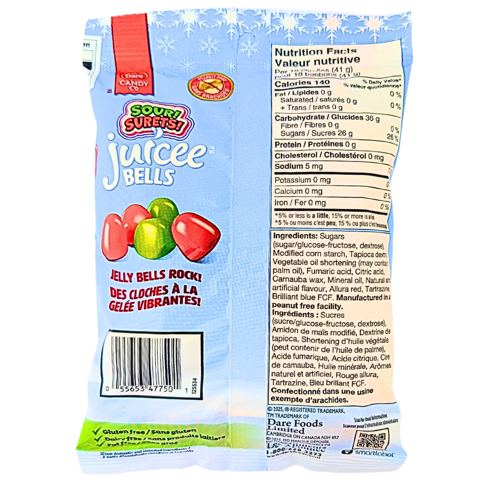 Dare Sour Juicee Bells - 225g