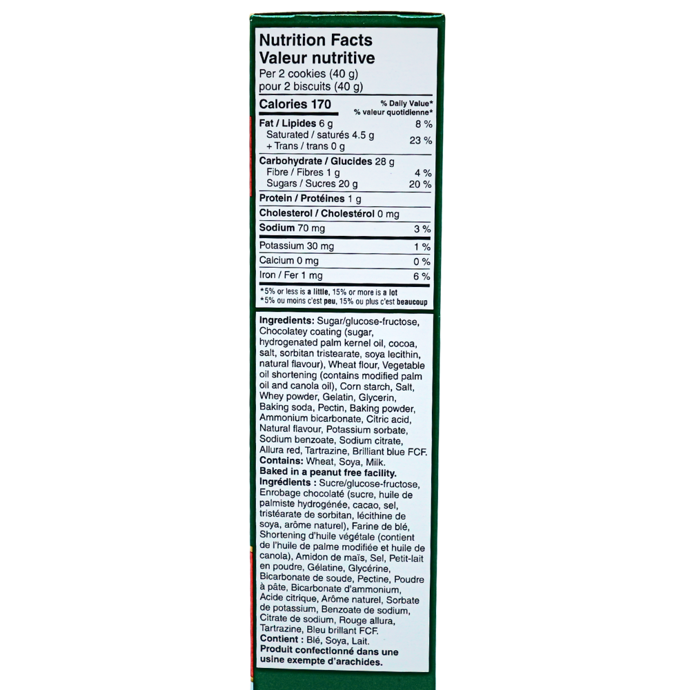 Dare Viva Puffs Candy Cane Cookies - 300g
