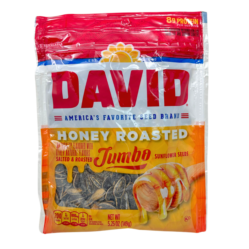 David Jumbo Honey Roasted Seeds - 5.25oz