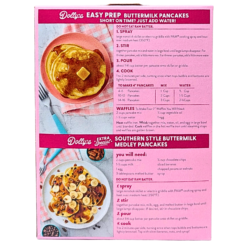Dolly Parton's Buttermilk Pancakes Complete Mix - 26oz
