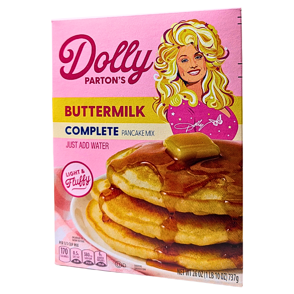 Dolly Parton's Buttermilk Pancakes Complete Mix - 26oz