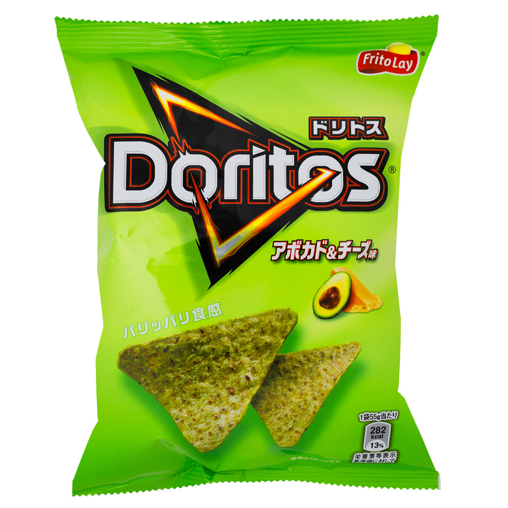 Doritos Avocado and Cheese Chips (Japan) - 55g  Exoic Snacks