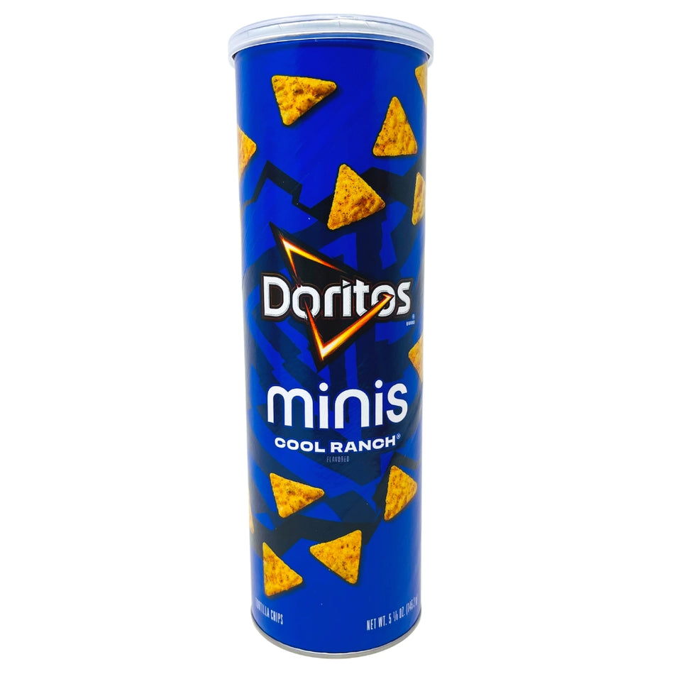 Doritos Minis Cool Ranch Canister - 5.125oz -Doritos Flavors - Cool Ranch Doritos - Doritos Cool Ranch