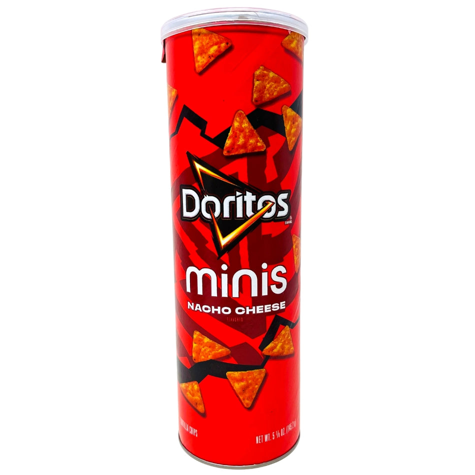 Doritos Minis Nacho Canister - 5.125oz -Doritos Flavors - Doritos Nachos - Mini Doritos