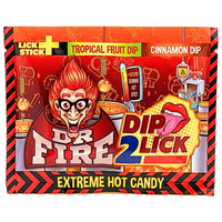 Dr. Fire Dip 2 Lick Hot Candy - 18g