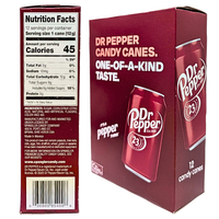 Dr Pepper Candy Canes 12ct - 5.3oz