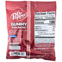Dr Pepper Gummy Soda Bottles - 4.5oz