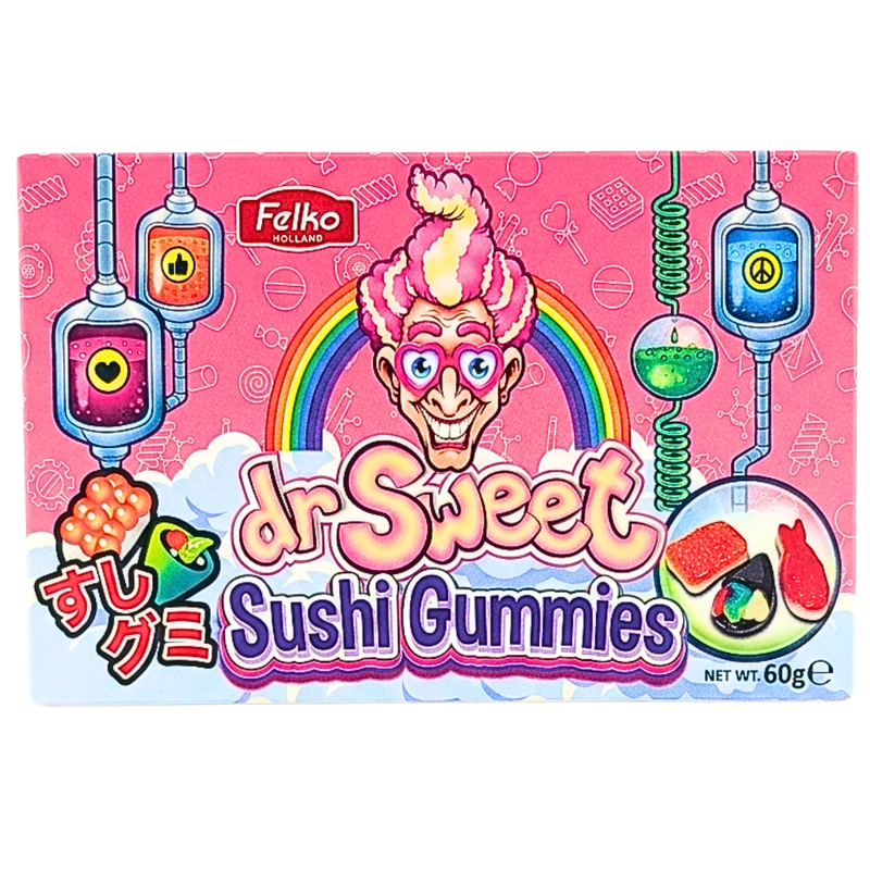 Dr. Sweet Sushi Gummies Theatre Box - 60g