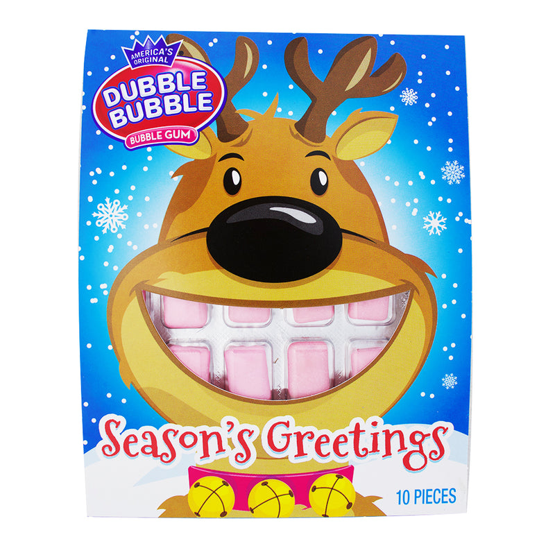 Dubble Bubble Holiday Gum Cards - 10pcs