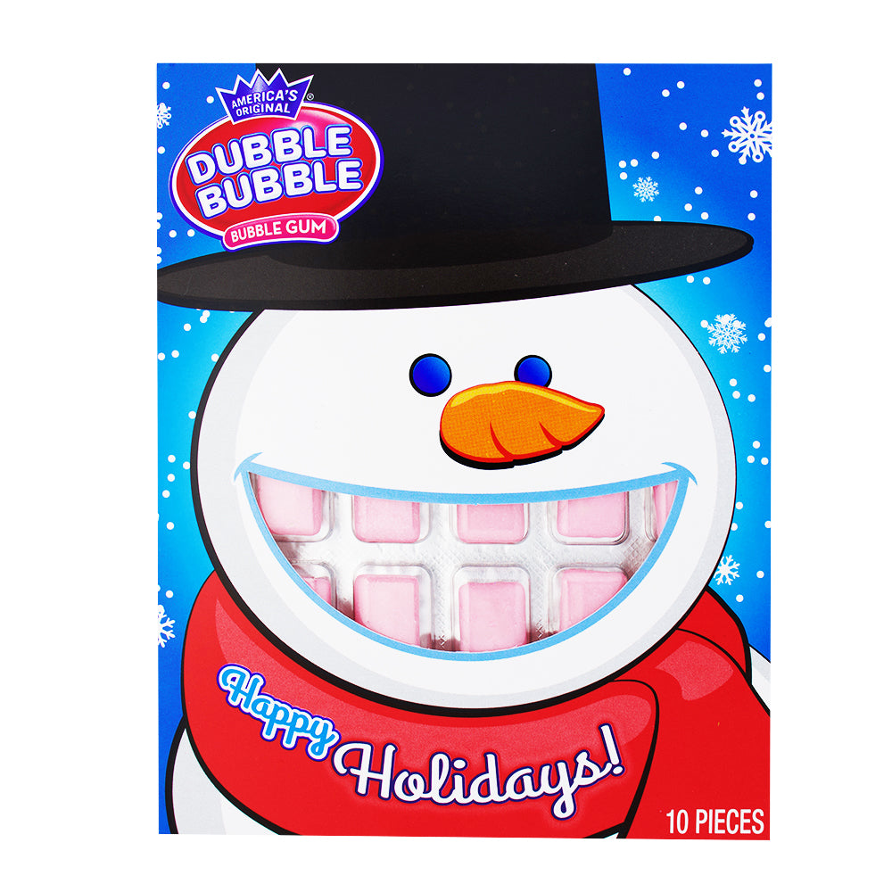 Dubble Bubble Holiday Gum Cards - 10pcs