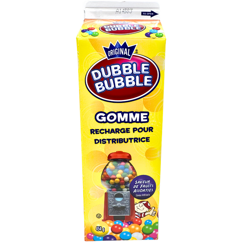 Dubble Bubble Gumballs Refills Carton - 20oz