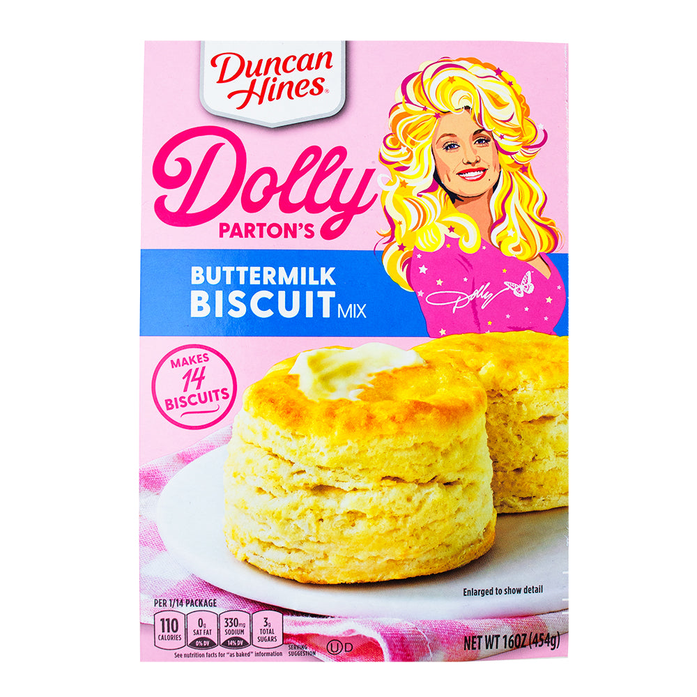 Dolly Parton Southern Buttermilk Biscuit Mix - 16oz-Dolly Parton cake mix-Biscuit Mix