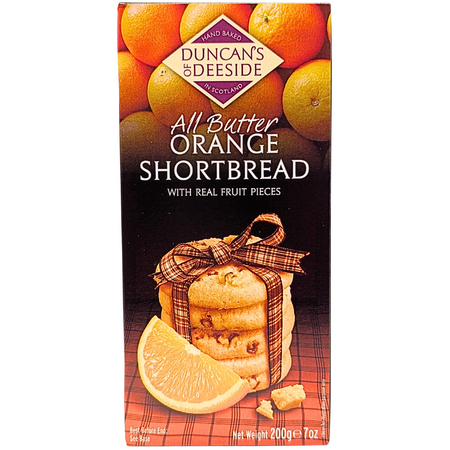 Duncan's Orange Shortbread (Scotland) - 200g