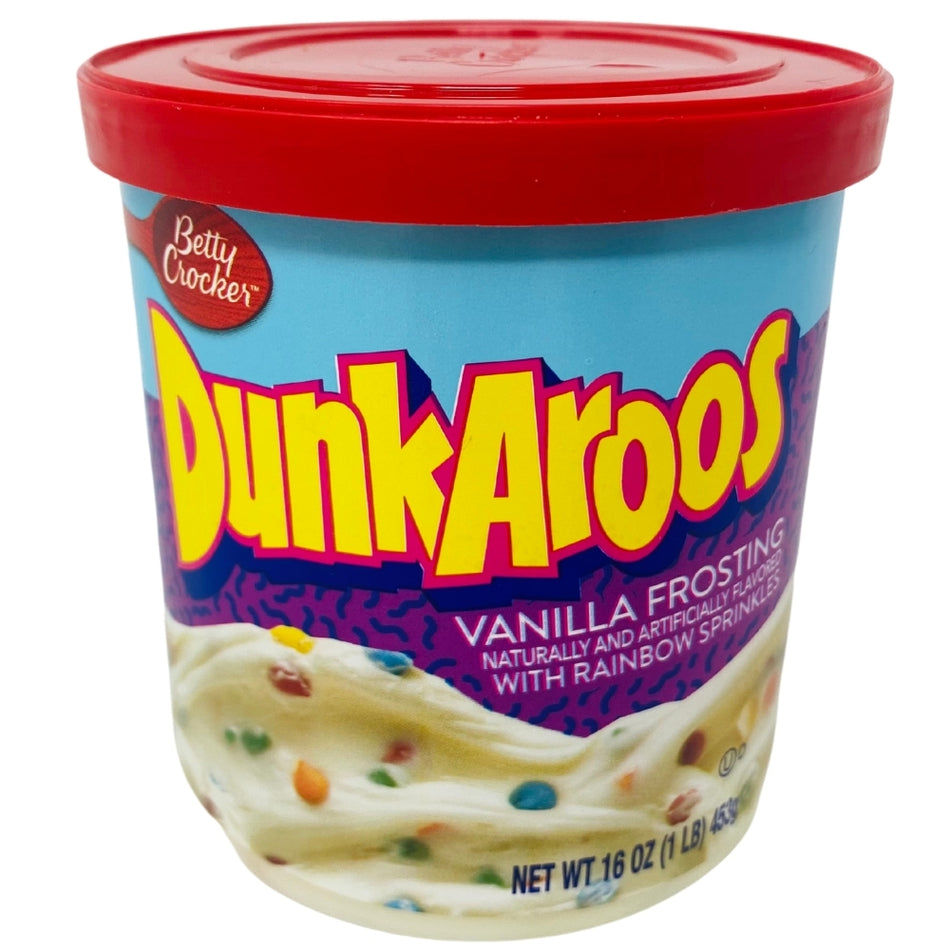 Dunkaroos Vanilla Frosting - 16oz-Dunkaroos-Dunkaroo dip-Vanilla Frosting-90s candy