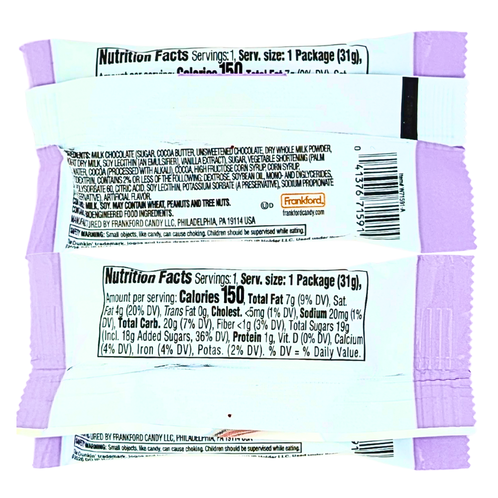 Dunkin' Brownie Batter Crème-filled Egg - 1oz