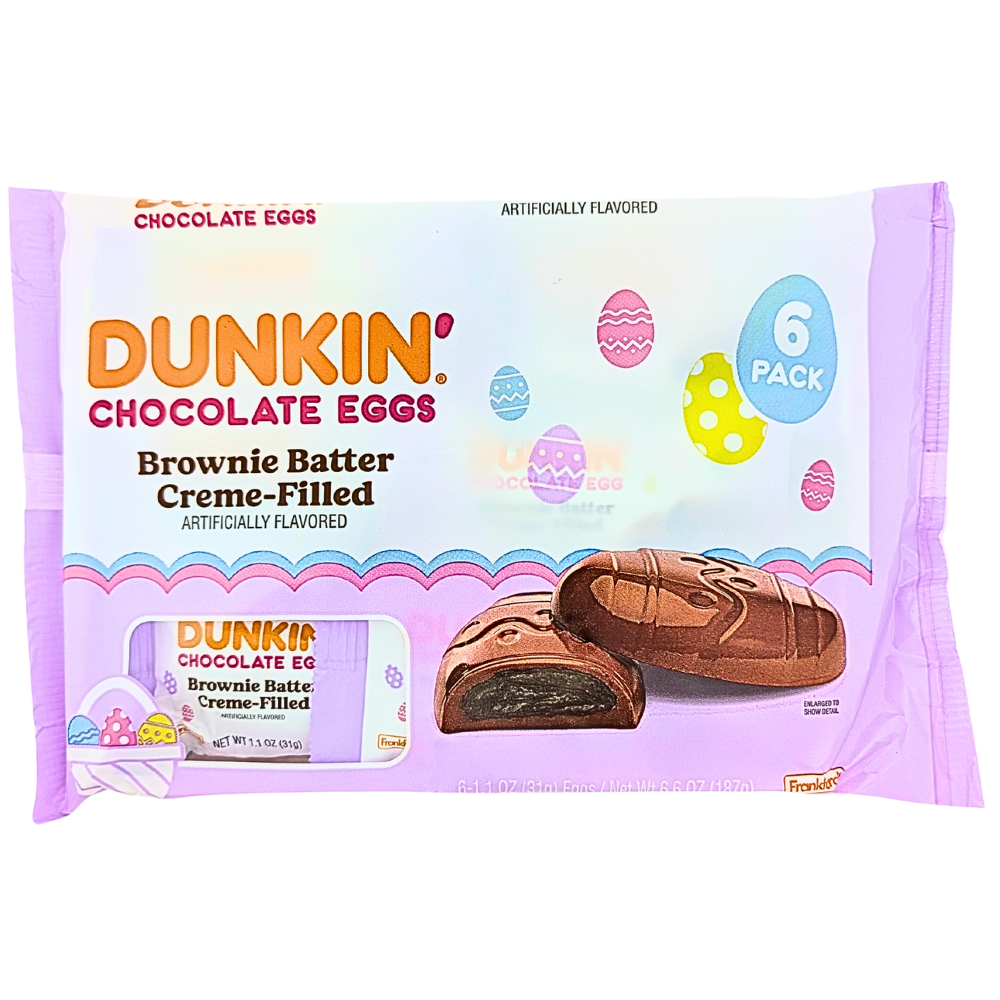 Dunkin' Brownie Batter Crème-filled Egg 6pk - 6.6oz