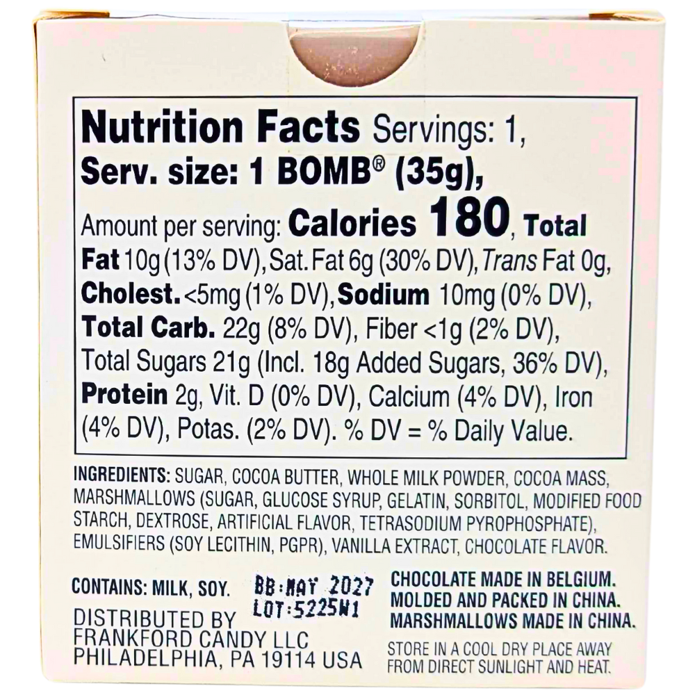 Dunkin' Original Hot Chocolate Bomb - 1.6oz