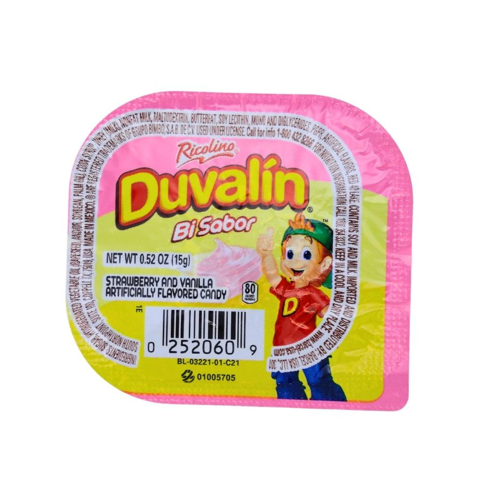 Duvalin Strawberry Vanilla 18ct -Duvalin - Mexican Candy 