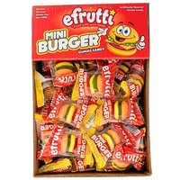 efrutti Gummi Burger Candy - 60ct