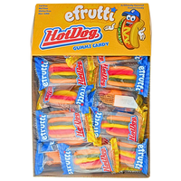 efrutti Gummi Hot Dog Candy - 60ct