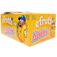 efrutti Gummi Hot Dog Candy - 60ct