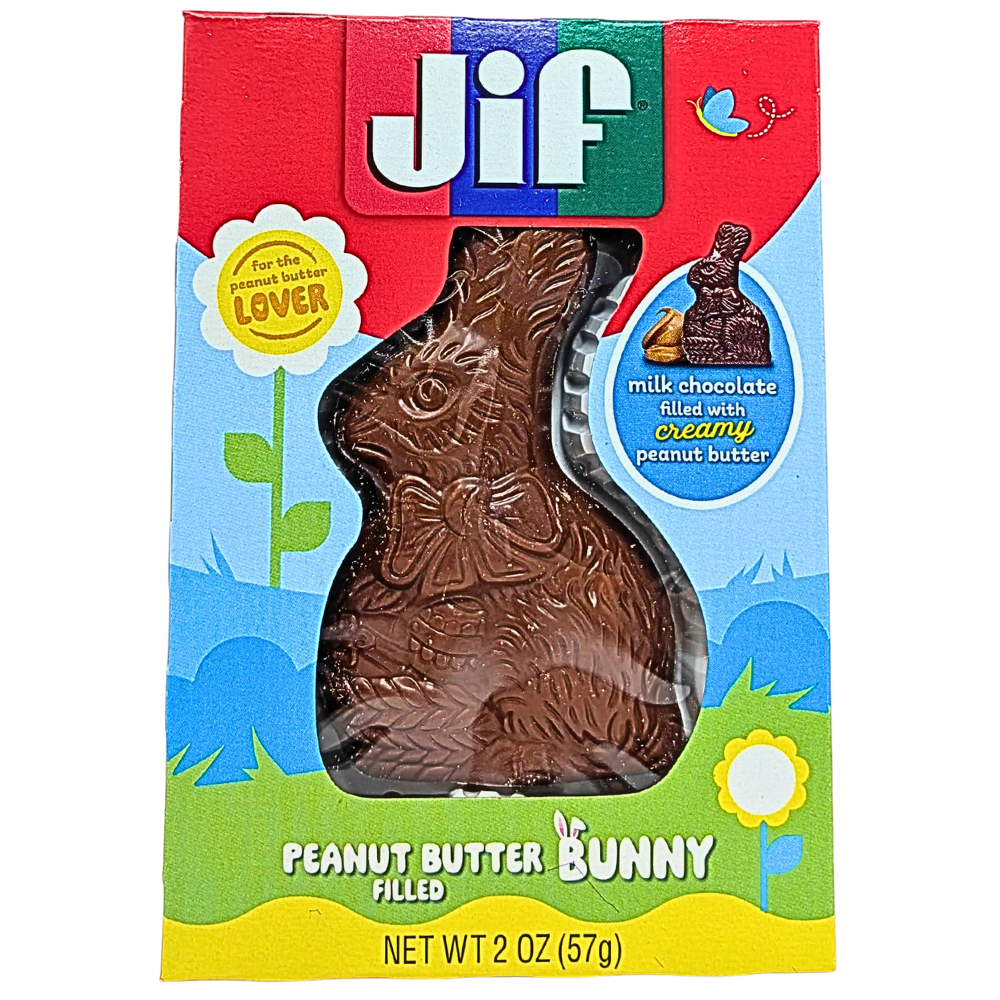 Easter Jif Peanut Butter Filled Bunny - 2oz