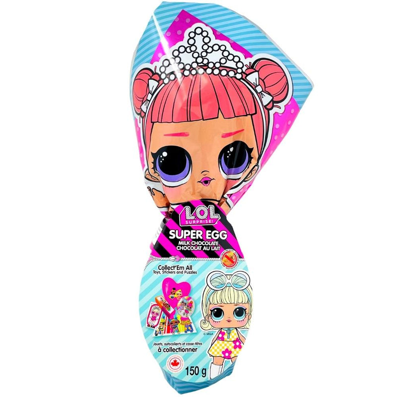 LOL Surprise Super Egg - 150g - Chocolate Eggs from the LOL Dolls